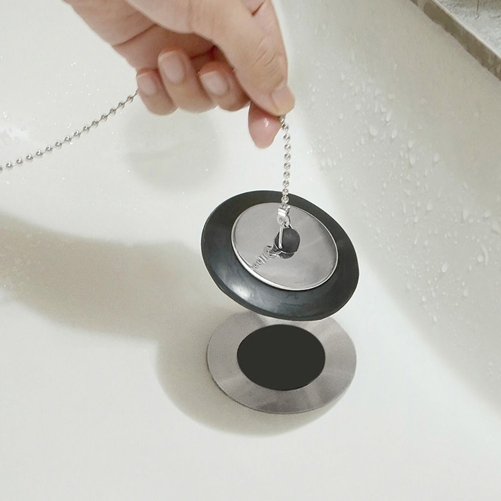 1Pcs New Rubber Tub Stopper Un - огляд і ціна Drain Pipe Clip